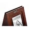 Alpine Industries Double-Sided Stainless Steel Plated Wooden Bilingual Caution Wet Floor Sign ALP499-SSB-MK - alternate 8
